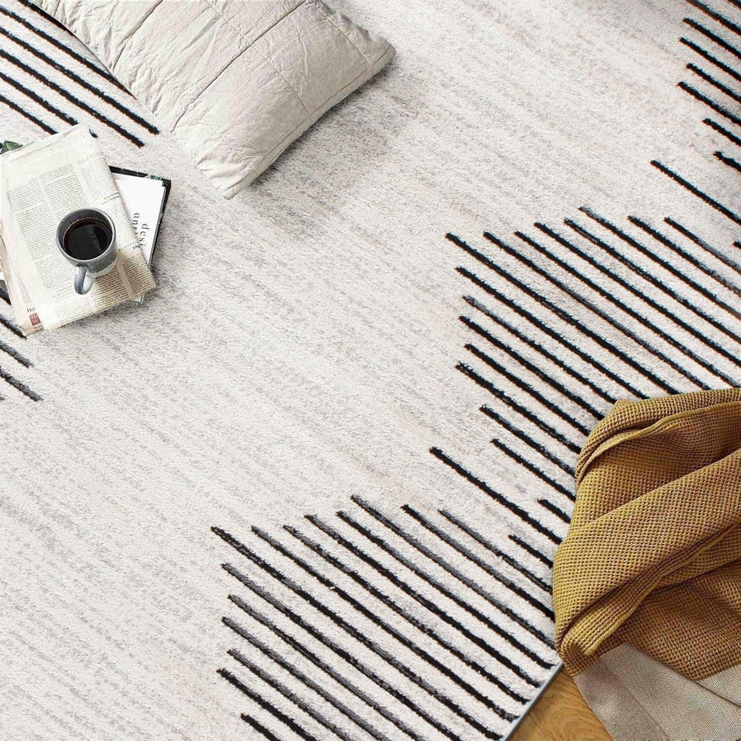 Bohemian Stripe Area Rug