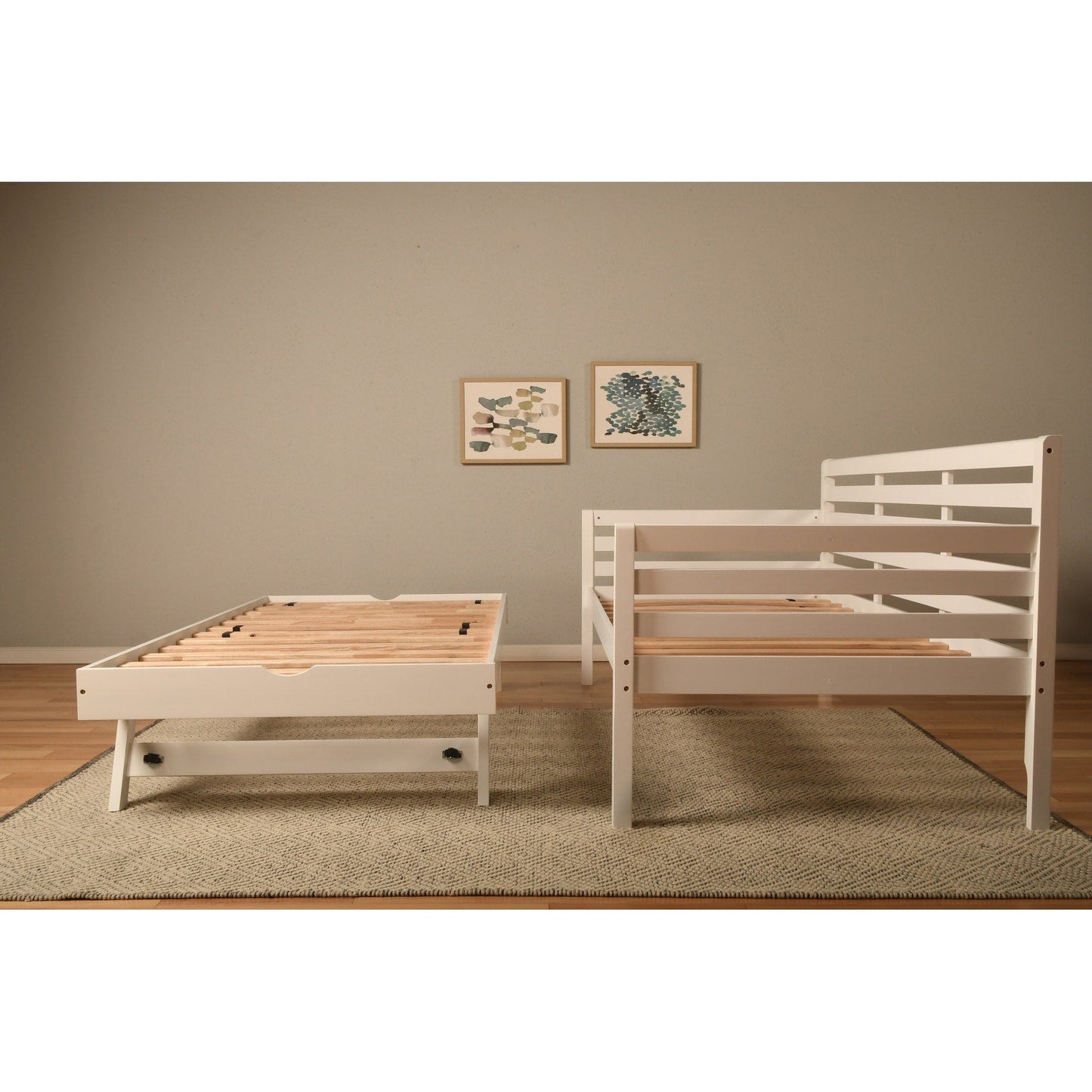 Canapé-lit Somette Boho avec lit escamotable supplémentaire (matelas non inclus)