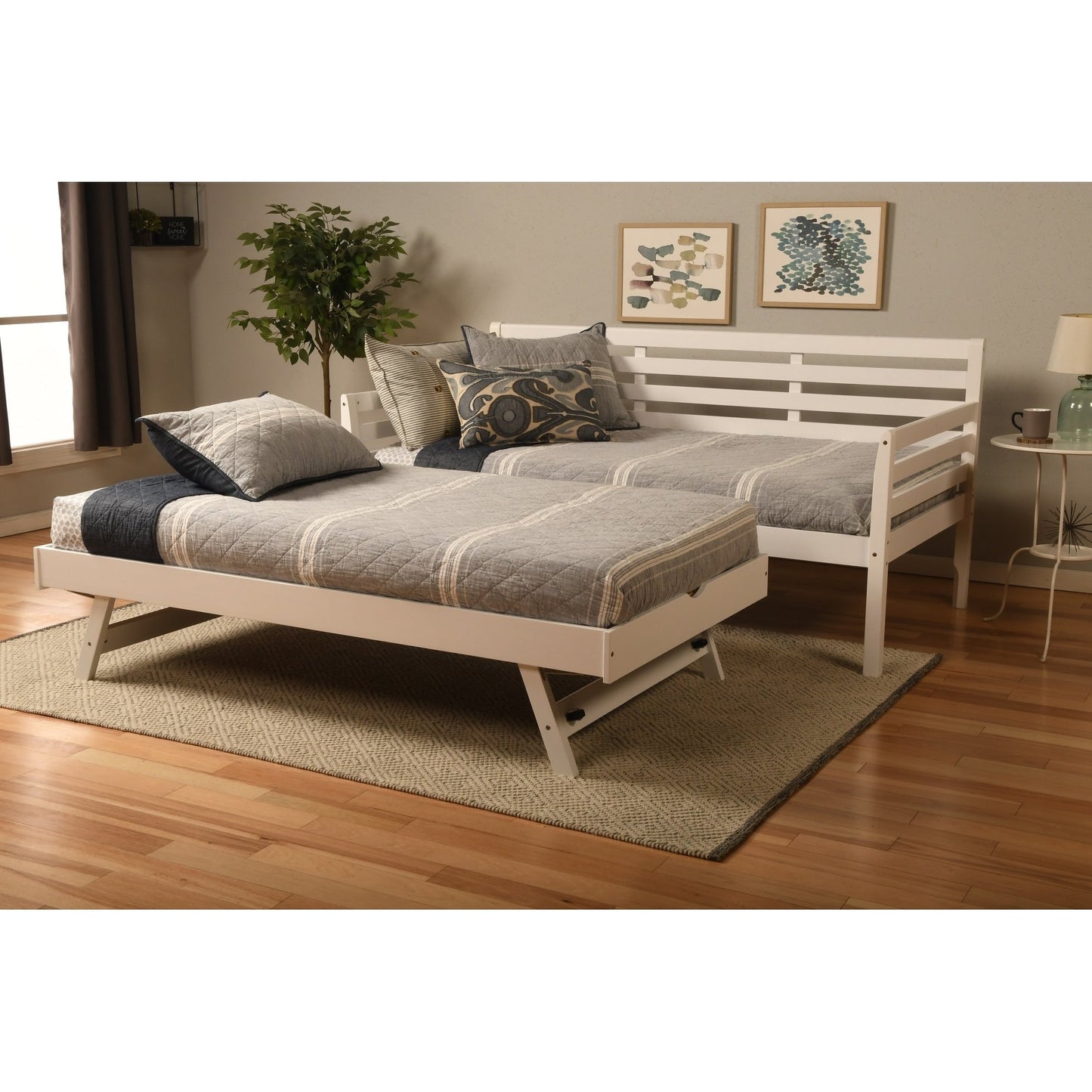 Canapé-lit Somette Boho avec lit escamotable supplémentaire (matelas non inclus)
