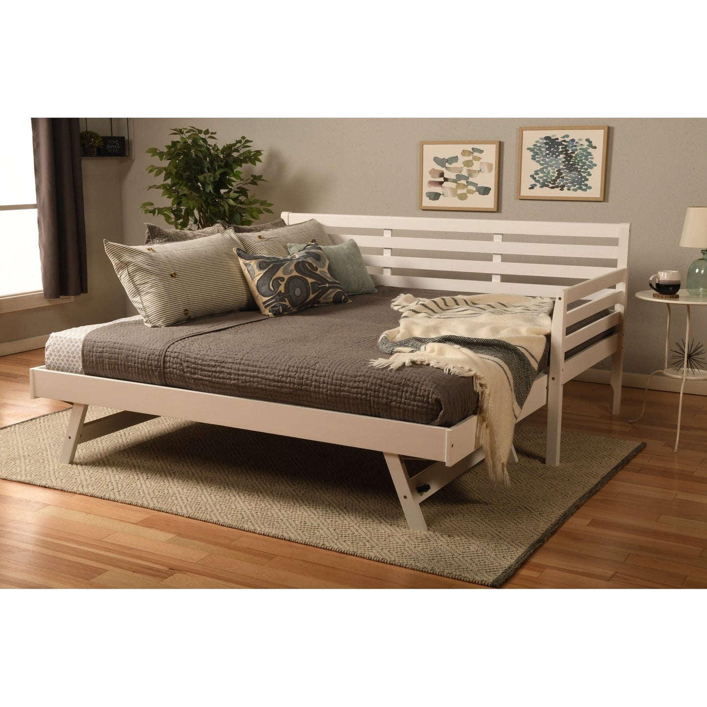 Canapé-lit Somette Boho avec lit escamotable supplémentaire (matelas non inclus)