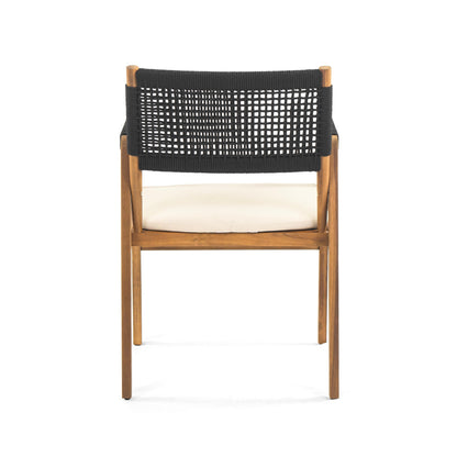 Ensemble de repas Captef pour extérieur, 5 pièces, en bois d'acacia, par Christopher Knight Home
