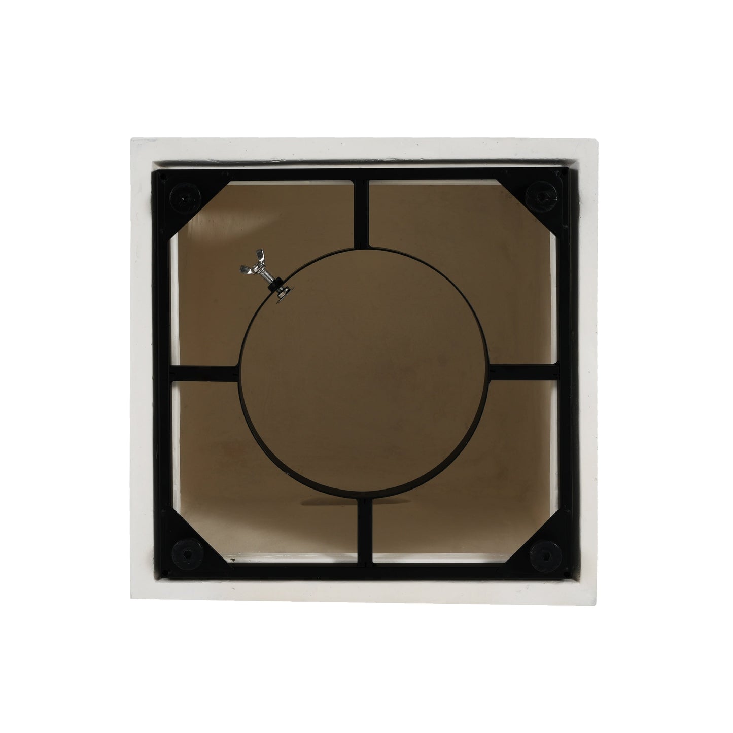 Christopher Knight Home - Table d'appoint de jardin en béton léger, modèle Aidan, avec porte-bouteille