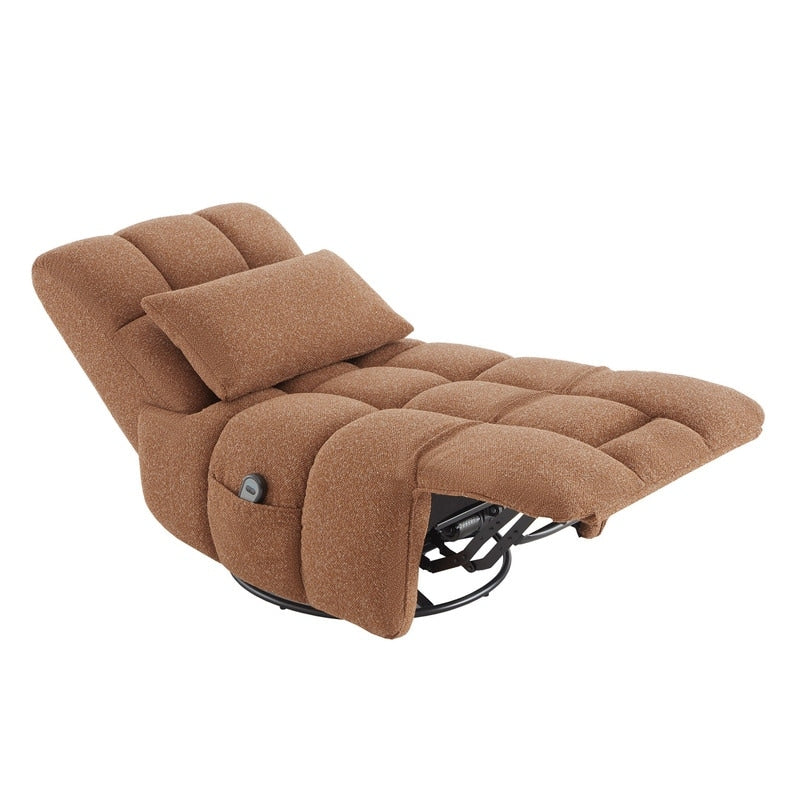 Fauteuil inclinable pivotant et oscillant Cole Power avec support lombaire