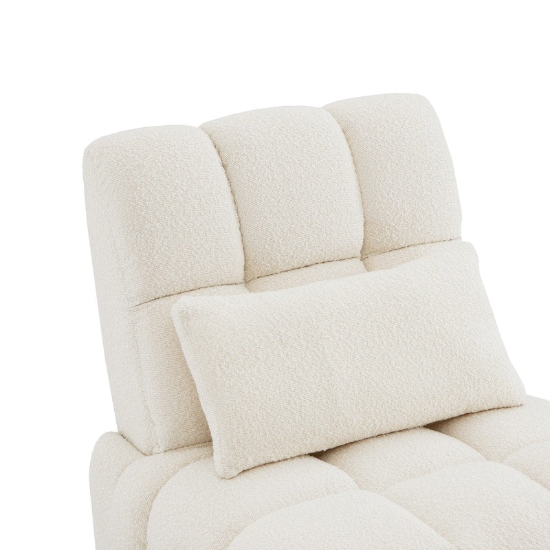Fauteuil inclinable pivotant et oscillant Cole Power avec support lombaire