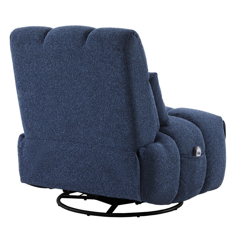 Fauteuil inclinable pivotant et oscillant Cole Power avec support lombaire