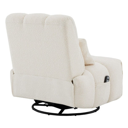 Fauteuil inclinable pivotant et oscillant Cole Power avec support lombaire