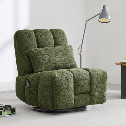 Fauteuil inclinable pivotant et oscillant Cole Power avec support lombaire