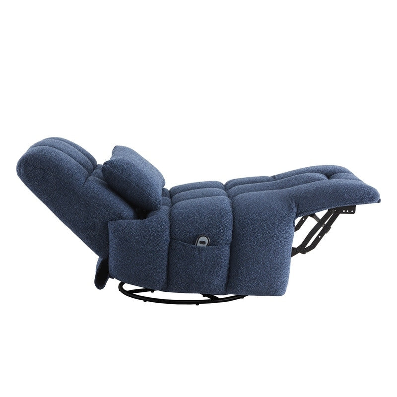 Fauteuil inclinable pivotant et oscillant Cole Power avec support lombaire