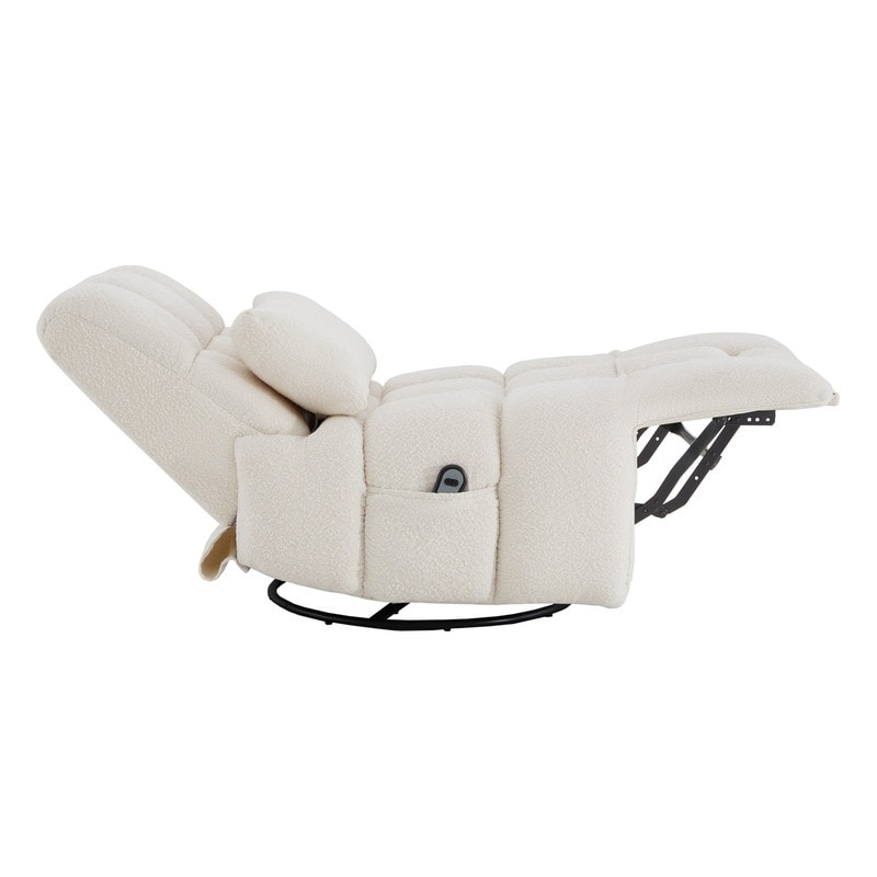 Fauteuil inclinable pivotant et oscillant Cole Power avec support lombaire