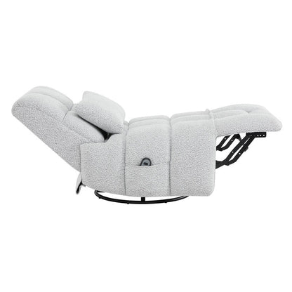 Fauteuil inclinable pivotant et oscillant Cole Power avec support lombaire