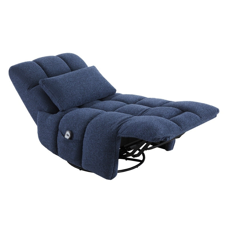 Fauteuil inclinable pivotant et oscillant Cole Power avec support lombaire