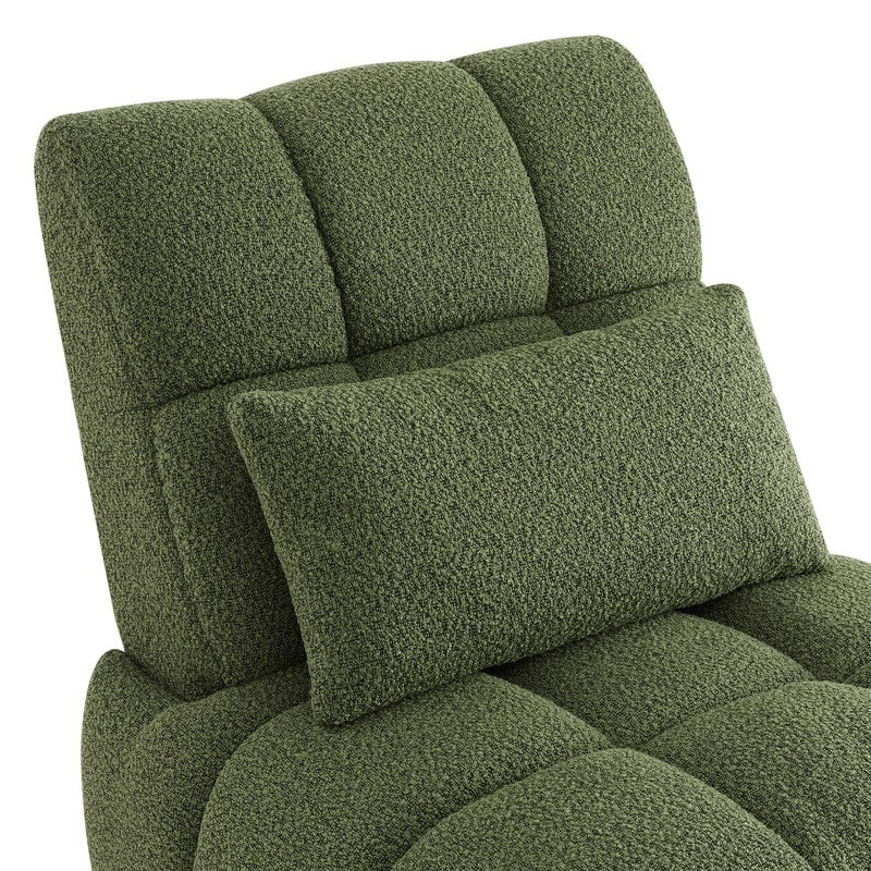 Fauteuil inclinable pivotant et oscillant Cole Power avec support lombaire