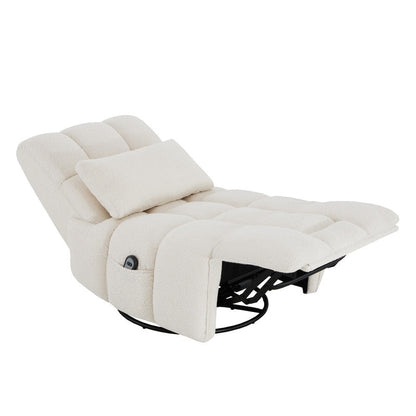 Fauteuil inclinable pivotant et oscillant Cole Power avec support lombaire