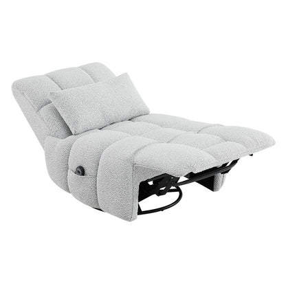Fauteuil inclinable pivotant et oscillant Cole Power avec support lombaire