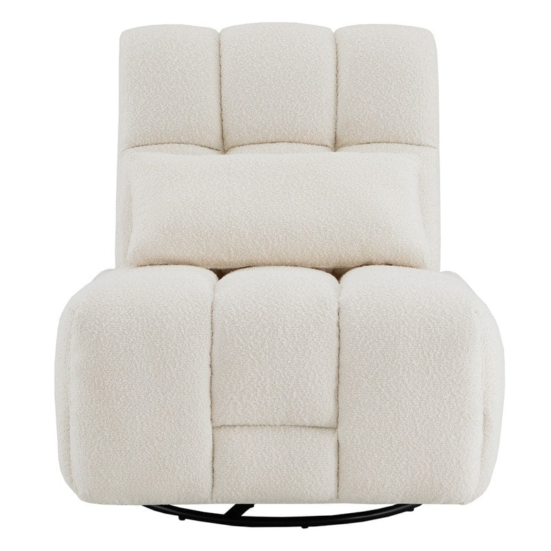 Fauteuil inclinable pivotant et oscillant Cole Power avec support lombaire