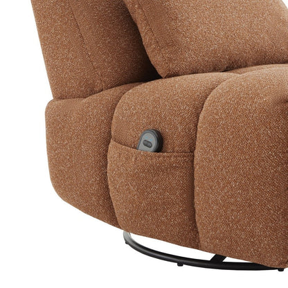 Fauteuil inclinable pivotant et oscillant Cole Power avec support lombaire