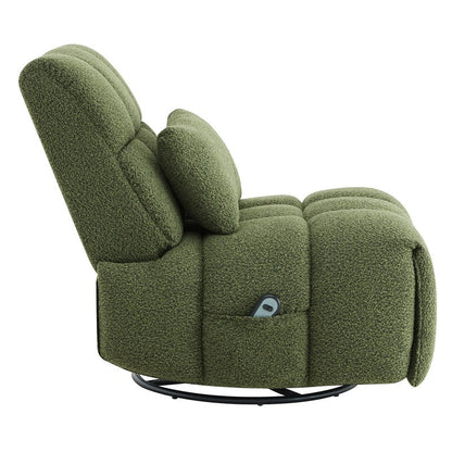 Fauteuil inclinable pivotant et oscillant Cole Power avec support lombaire