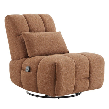 Fauteuil inclinable pivotant et oscillant Cole Power avec support lombaire