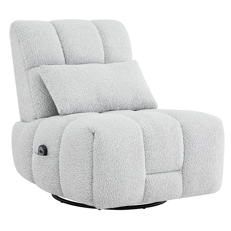 Fauteuil inclinable pivotant et oscillant Cole Power avec support lombaire