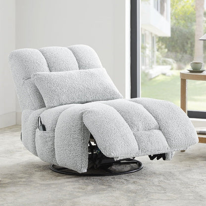 Fauteuil inclinable pivotant et oscillant Cole Power avec support lombaire