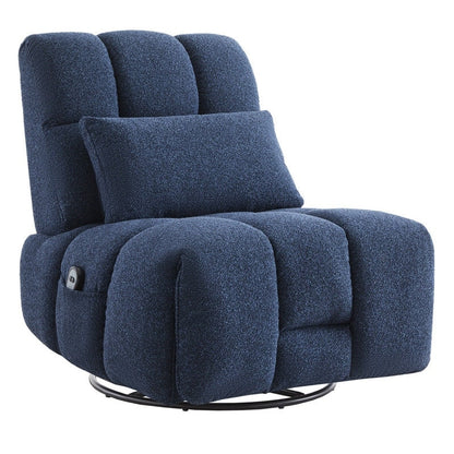 Fauteuil inclinable pivotant et oscillant Cole Power avec support lombaire