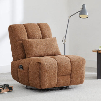 Fauteuil inclinable pivotant et oscillant Cole Power avec support lombaire