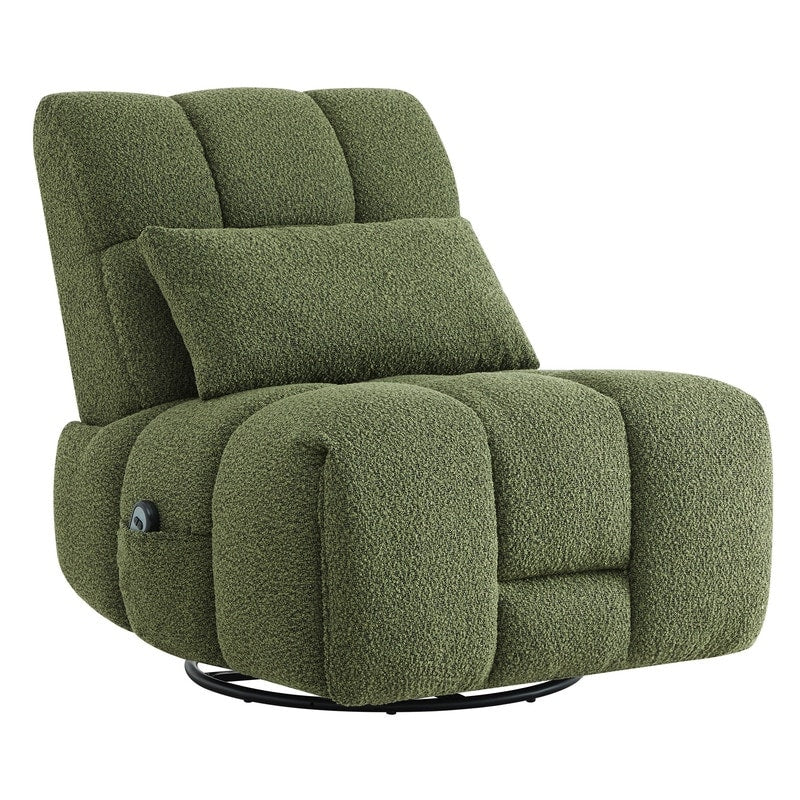 Fauteuil inclinable pivotant et oscillant Cole Power avec support lombaire