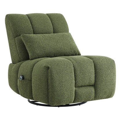Fauteuil inclinable pivotant et oscillant Cole Power avec support lombaire