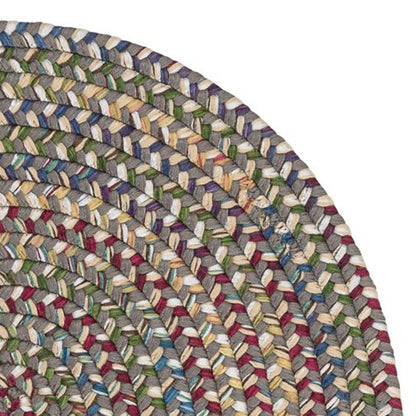 Colonial Mills Worley Multicolor Rustic Braided Handcrafted Runner Rug