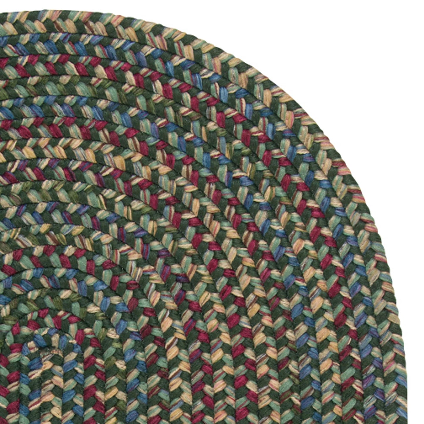 Colonial Mills Worley Rustic Braided Round Rug