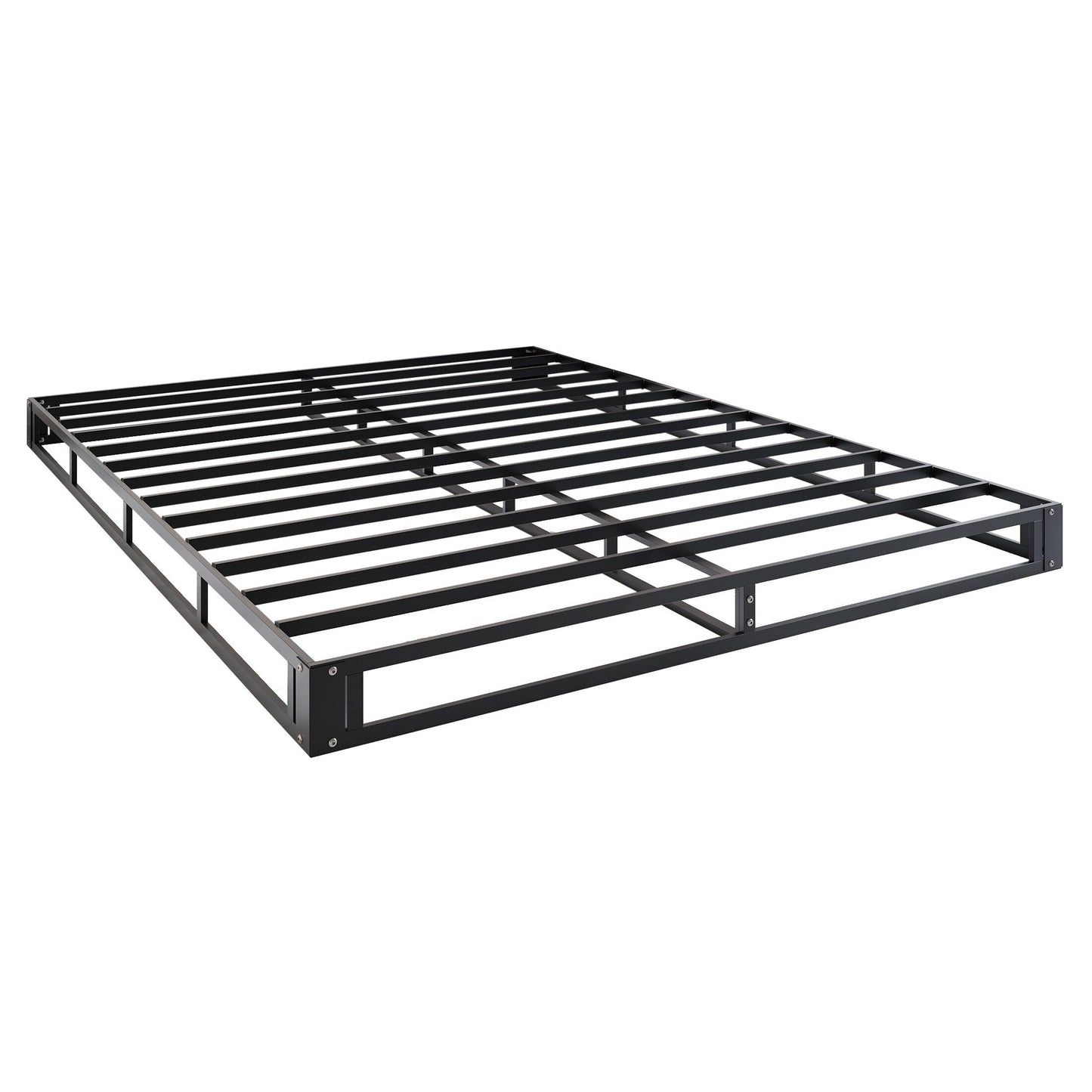 Sommier à ressorts métallique CraftPorch de 5 pouces avec revêtement en lin gris chaud