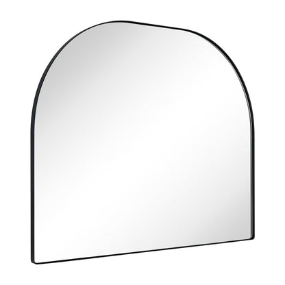 TEHOME Dezerae Grand miroir à arche pour cheminée, 102 cm (L) x 81 cm (H)