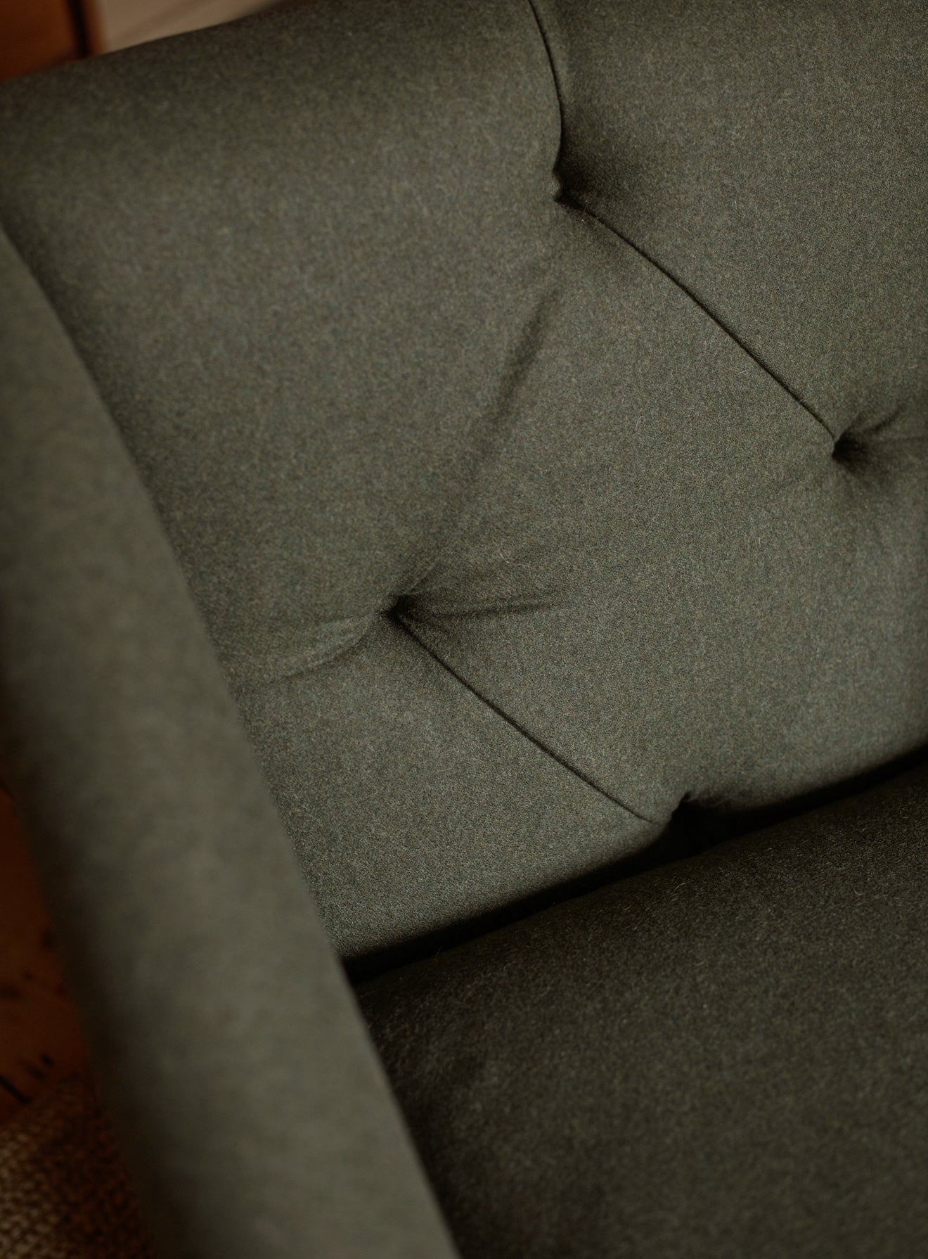 Fauteuil Elbert, lin gris plomb