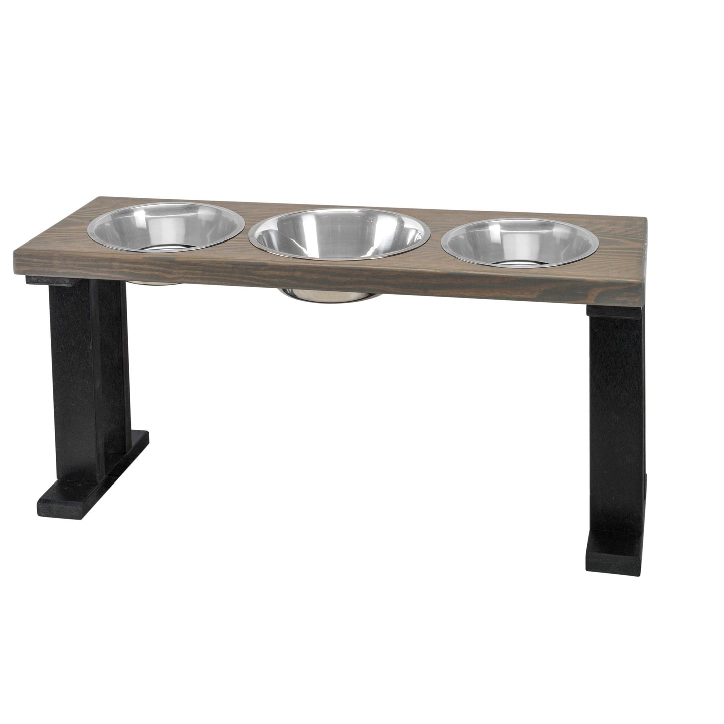 Farmhouse 3 Bowl Elevated Regular Feeder