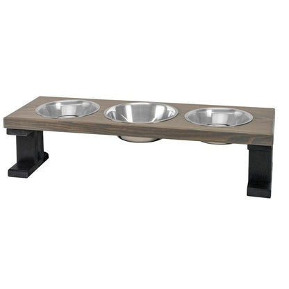 Farmhouse 3 Bowl Elevated Regular Feeder