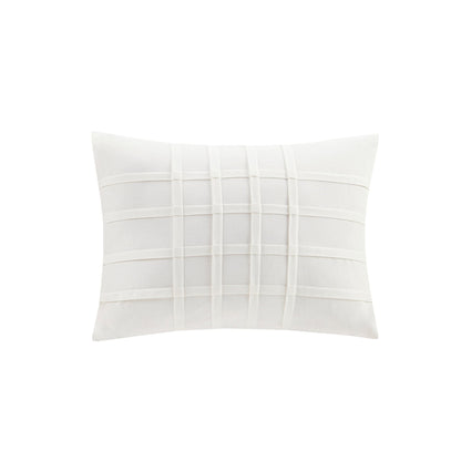 Ensley Cotton Jacquard Pom Pom Comforter Set by Intelligent Design Kids