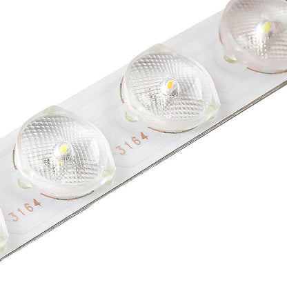 Éclairage encastré ovale allongé en bois style farmhouse, LED dimmable - 37 3000k/6000k