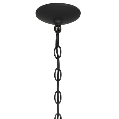 Luminaire à 12 lumières Fidenza, style ferme moderne, en forme de roue de chariot d'empire, avec certification UL - Diamètre 40'' * Hauteur 135''