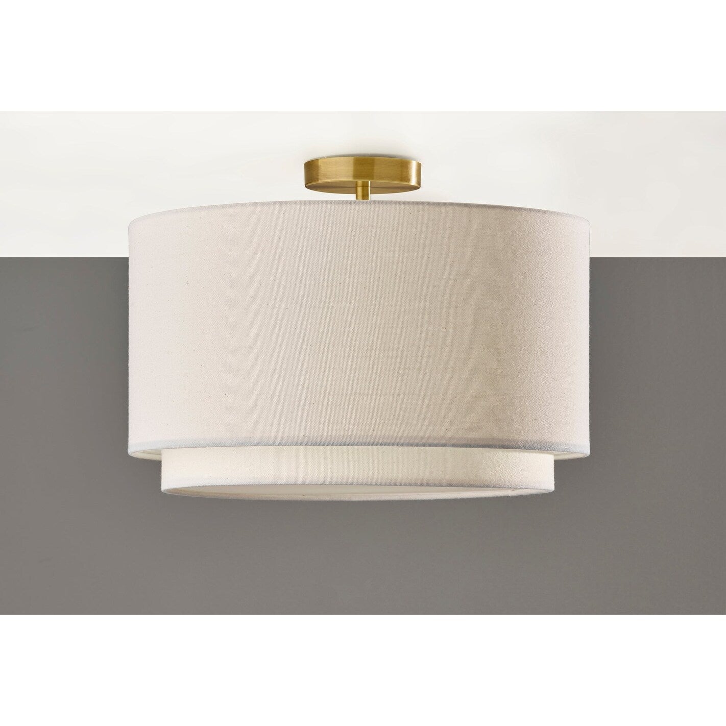 Finley, luminaire encastré à double couche