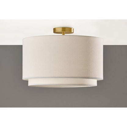 Finley, luminaire encastré à double couche