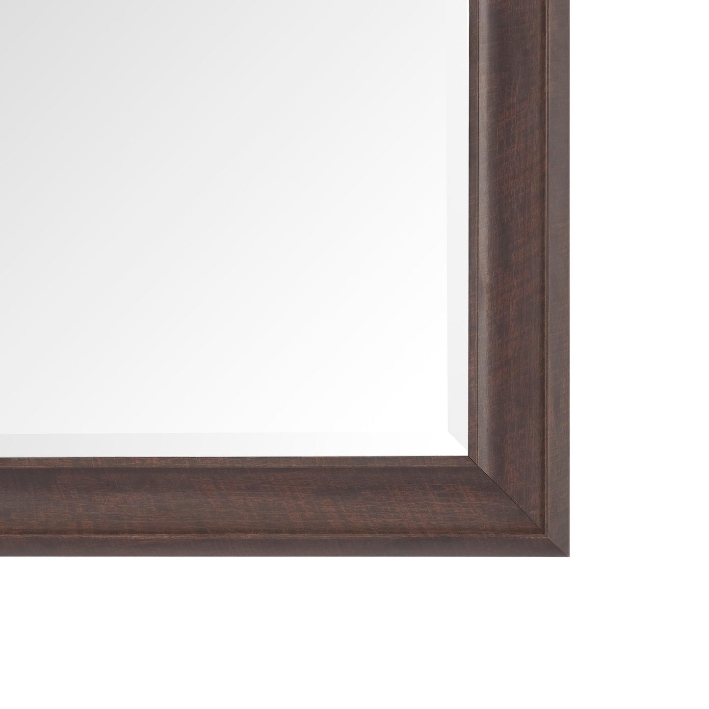 Grand miroir mural rectangulaire avec cadre - Miroir de sol pleine longueur, miroir corporel pour chambre à coucher et dressing.