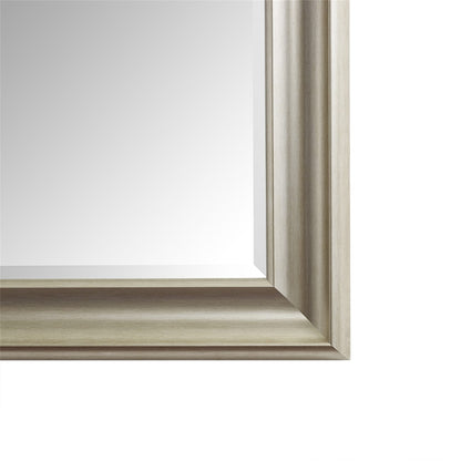 Grand miroir mural rectangulaire avec cadre - Miroir de sol pleine longueur, miroir corporel pour chambre à coucher et dressing.