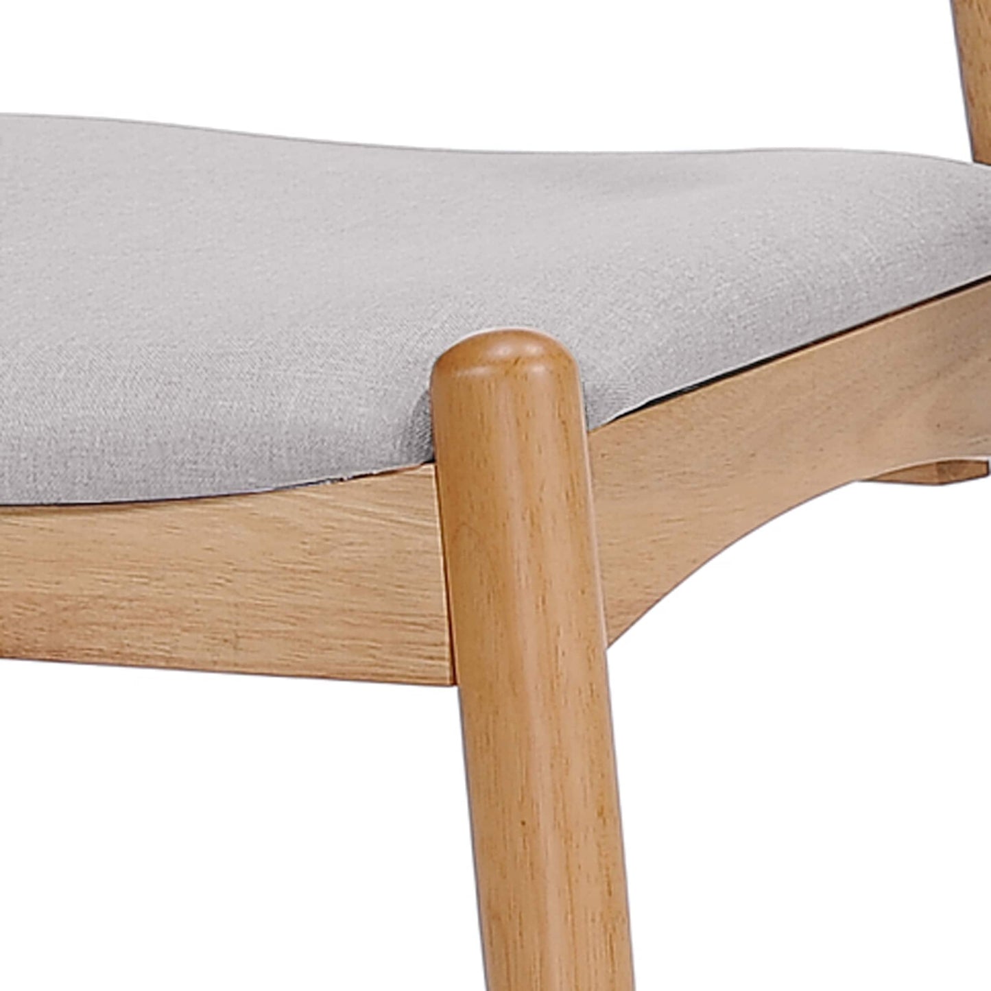 Chaises de salle à manger Francie, style moderne du milieu du siècle (lot de 2) par Christopher Knight Home - 52,1 cm L x 51,4 cm l x 75,6 cm h