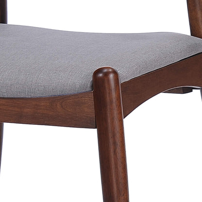 Chaises de salle à manger Francie, style moderne du milieu du siècle (lot de 2) par Christopher Knight Home - 52,1 cm L x 51,4 cm l x 75,6 cm h