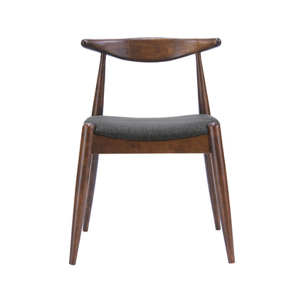 Chaises de salle à manger Francie, style moderne du milieu du siècle (lot de 2) par Christopher Knight Home - 52,1 cm L x 51,4 cm l x 75,6 cm h
