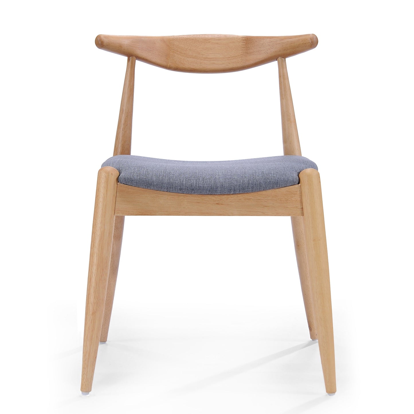 Chaises de salle à manger Francie, style moderne du milieu du siècle (lot de 2) par Christopher Knight Home - 52,1 cm L x 51,4 cm l x 75,6 cm h