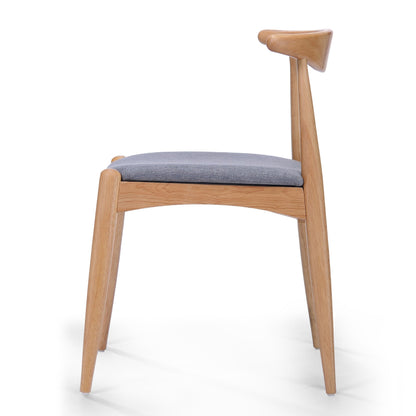 Chaises de salle à manger Francie, style moderne du milieu du siècle (lot de 2) par Christopher Knight Home - 52,1 cm L x 51,4 cm l x 75,6 cm h