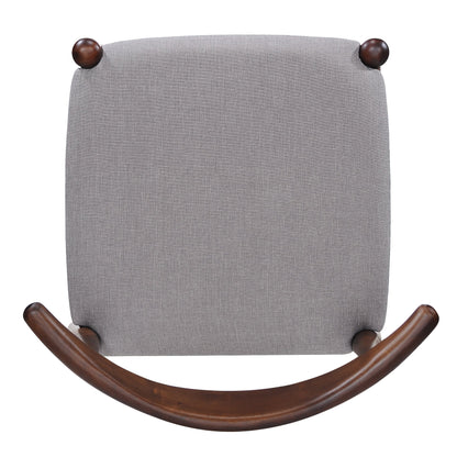 Chaises de salle à manger Francie, style moderne du milieu du siècle (lot de 2) par Christopher Knight Home - 52,1 cm L x 51,4 cm l x 75,6 cm h