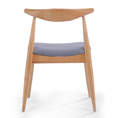 Chaises de salle à manger Francie, style moderne du milieu du siècle (lot de 2) par Christopher Knight Home - 52,1 cm L x 51,4 cm l x 75,6 cm h