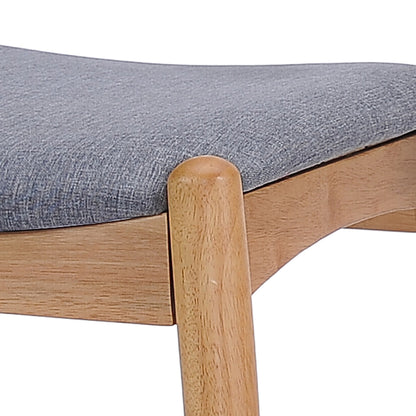 Chaises de salle à manger Francie, style moderne du milieu du siècle (lot de 2) par Christopher Knight Home - 52,1 cm L x 51,4 cm l x 75,6 cm h